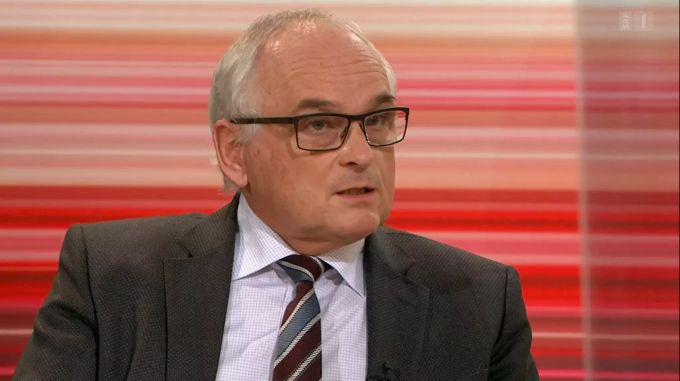 Der Berner Gesundheitsdirektor Pierre Alain Schnegg bemängelte im «SRF-Club» einen «fehlenden Strategieplan» in der Pandemie. Pierre Alain Schnegg Club