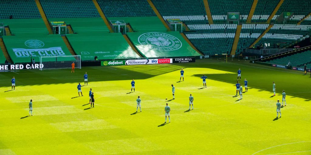Rangers und Celtic stehen vor GlasgowDerby gegen Rassismus