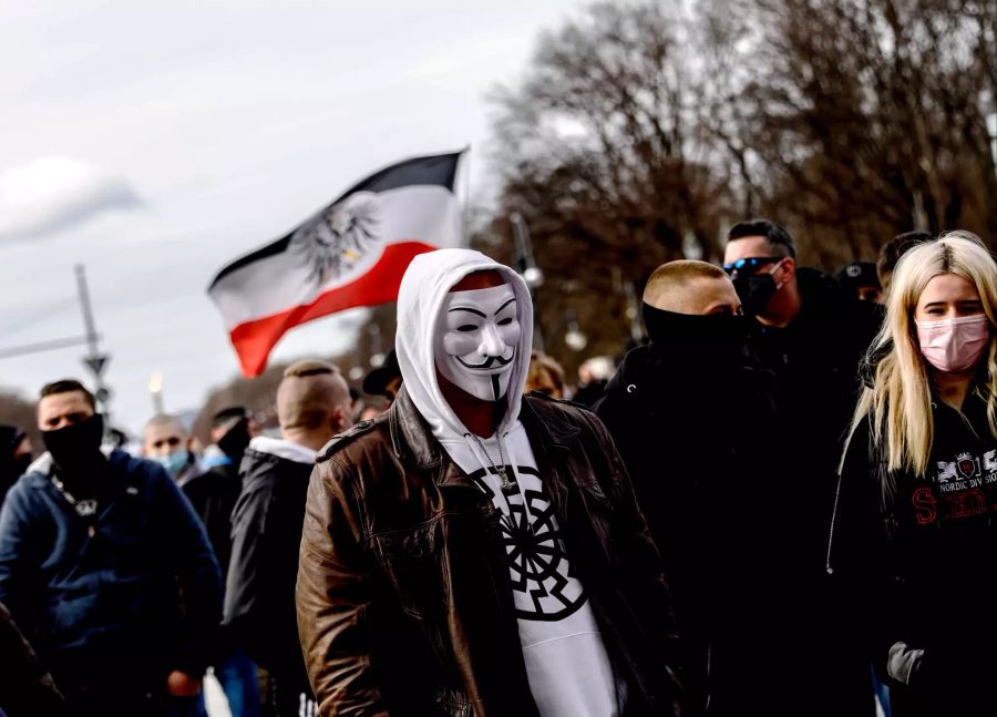Right-wing demonstration in Berlin