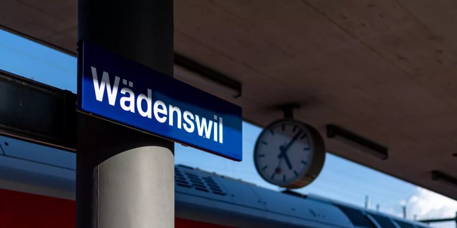 Der Bahnhof Wädenswil.