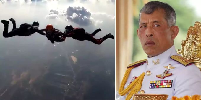Hoffnungsträgerin - Hier springt Thailands Thronfolgerin aus 4000m Höhe