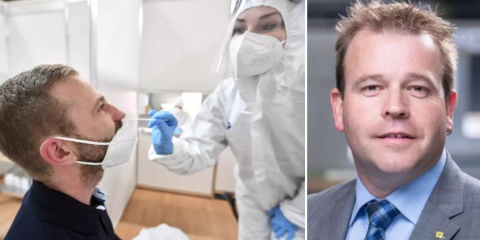 Der Urner Gesundheitsdirektor Christian Arnold sieht die Lage im Kanton als stabil an. Uri Coronavirus