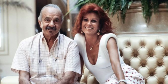 Milva im August 1986 mit Astor Piazzolla Milva im August 1986 mit Astor Piazzolla