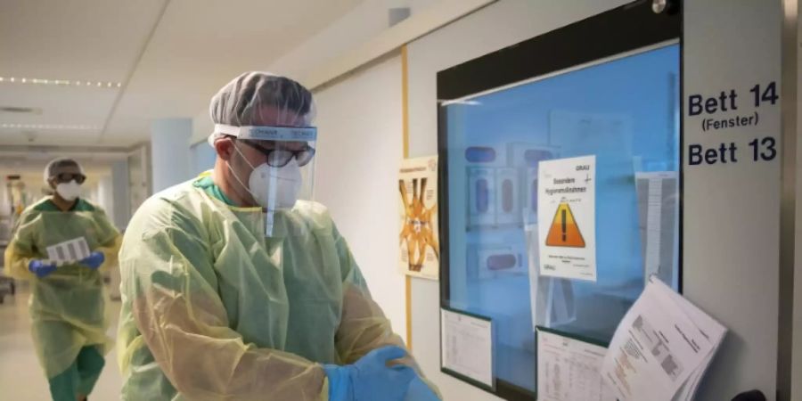 Intensivmediziner in bayerischer Klinik
