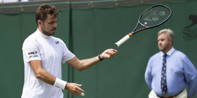 Stan Wawrinka ist in Wimbledon in der 2. Runde ausgeschieden. Stan Wawrinka
