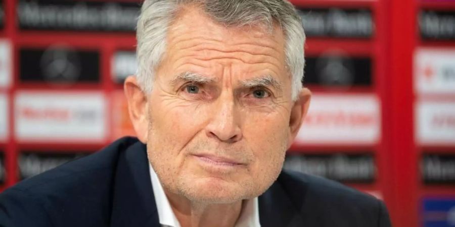 Steht beim VfB Stuttgart stark in der Kritik: Wolfgang Dietrich, Präsident des Absteigers. Foto: Sebastian Gollnow
