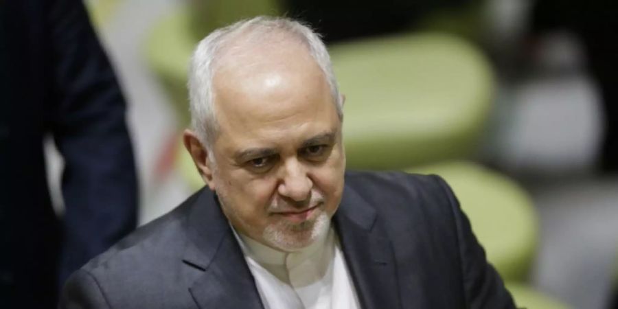 USA belegen iranischen Aussenminister Sarif mit Sanktionen