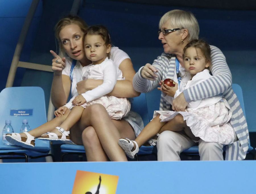 Myla und Charlene besuchen 2012 das Australian Open in Melbourne.