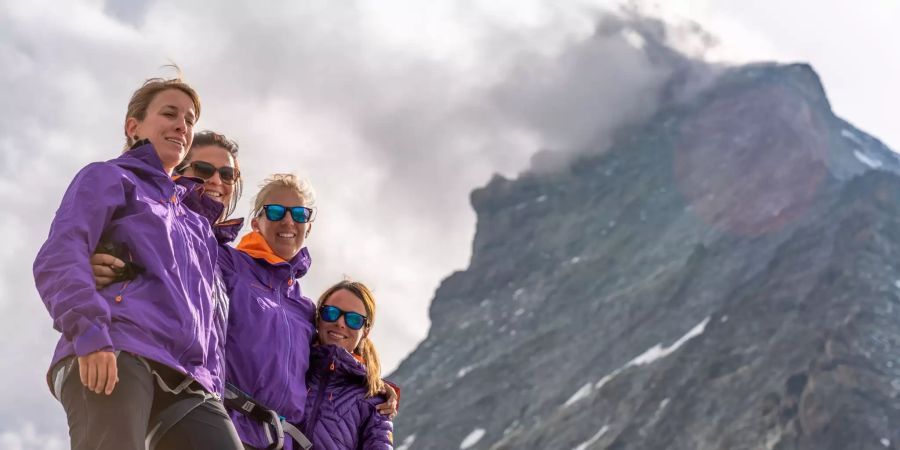 Judith Wernli, Anne-Sophie Thilo, Sue Hirschi und Steffi Hunziker