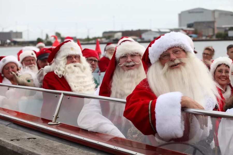 Weihnachtsmännerkongress in Kopenhagen