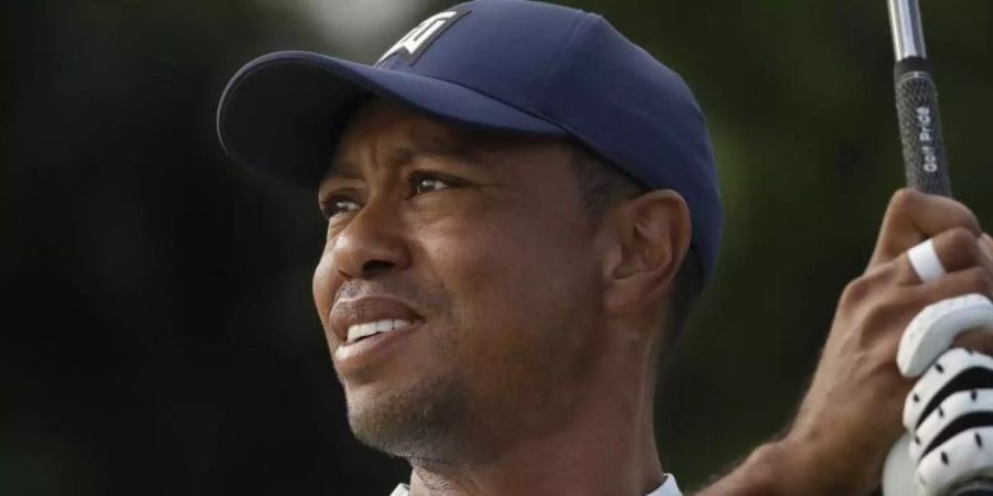 Tiger Woods erwischte einen schlechten Tag. Foto: Mark Lennihan/AP