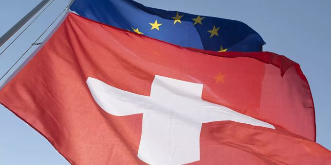 Die EU-Kommission sieht «Mangel an Fortschritt» bei den Diskussionen um das Rahmenabkommen mit der Schweiz. Dies sagte sie am Dienstag in Brüssel. (Archiv) Die EU-Kommission sieht «Mangel an Fortschritt» bei den Diskussionen um das Rahmenabkommen mit der Schweiz. Dies sagte sie am Dienstag in Brüssel. (Archiv)