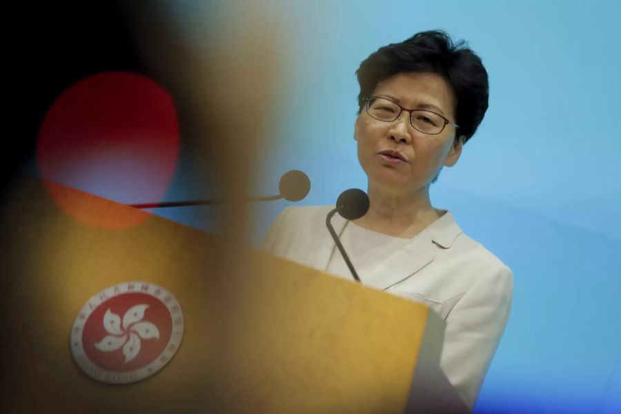 Hongkong Proteste Carrie Lam