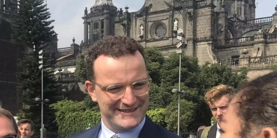 Bundesgesundheitsminister Jens Spahn bei seinem Besuch in Mexiko. Foto: Nick Kaiser