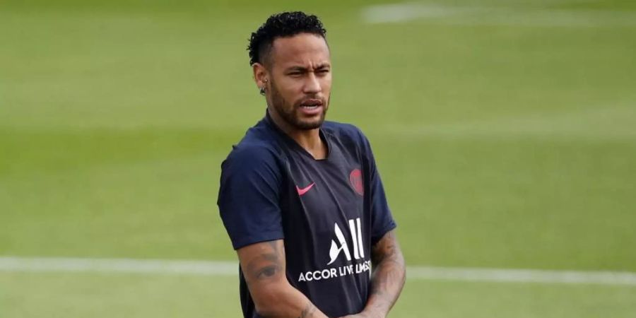 Neymar möchte PSG gerne verlassen. Foto: Francois Mori/AP