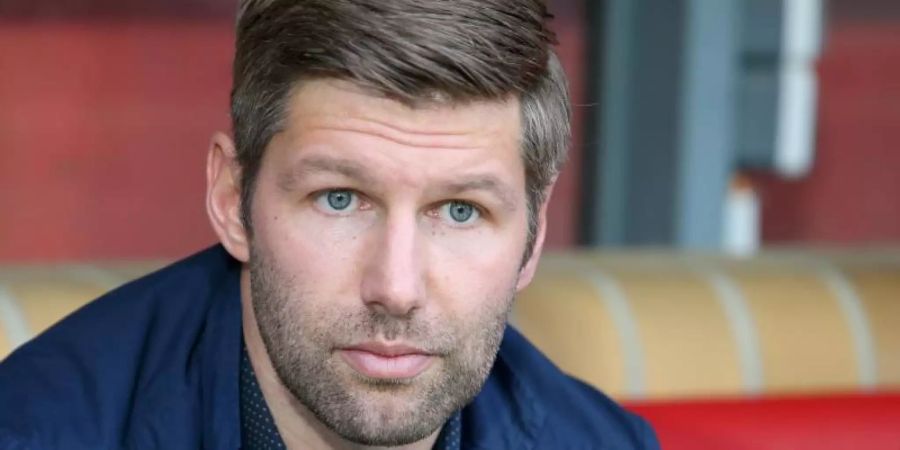 Stuttgarts Sportvorstand Thomas Hitzlsperger war nach dem Abstieg enttäuscht. Foto: Andreas Gora