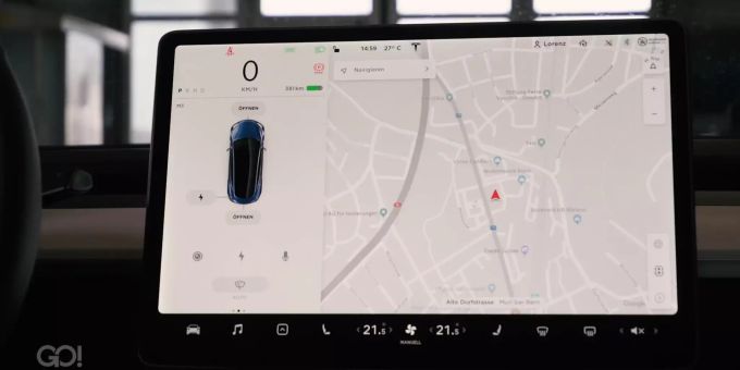 Erneut - Go! testet Tesla Model 3