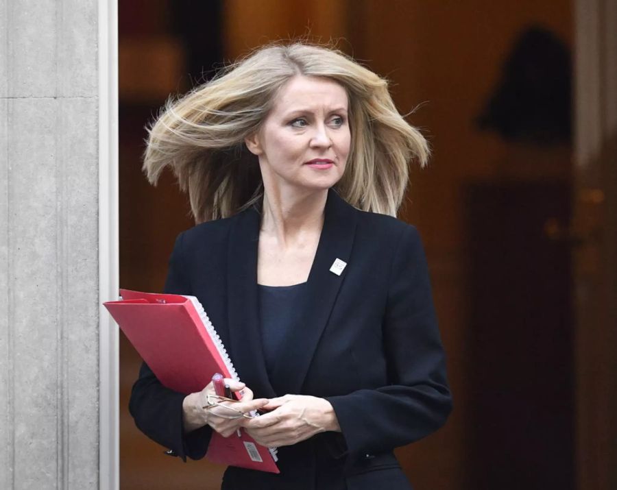 Ex-Arbeitsministerin Esther McVey.