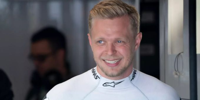 Der dänische Formel-1-Fahrer Kevin Magnussen fährt für das Haas F1 Team. Magnussen haas f1 team