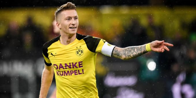 Marco Reus, Captain vom BVB, fällt weiterhin verletzt aus. BVB Reus