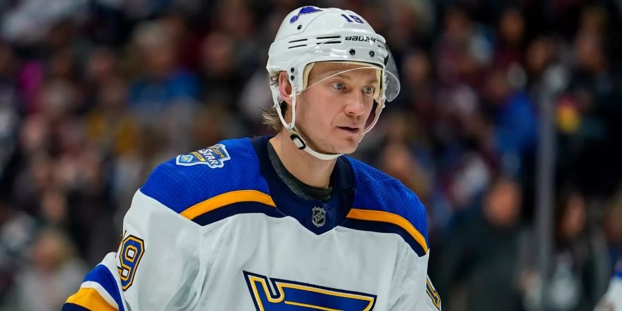 Jay Bouwmeester, Routinier der St. Louis Blues.