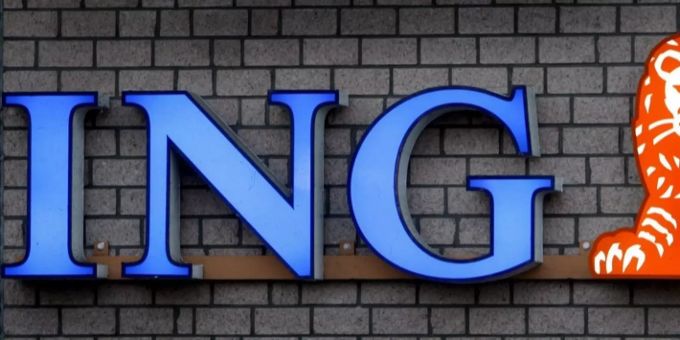 Das Logo der ING Groep. ing groep