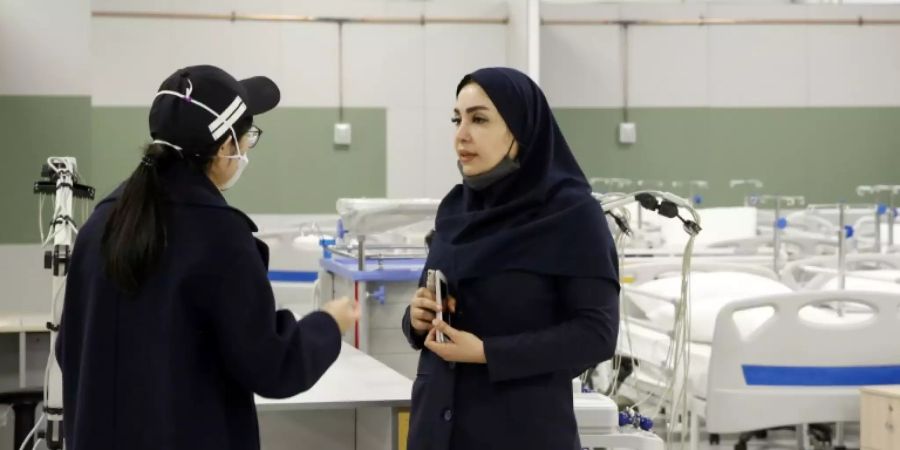 Coronavirus-Lazarett in Teheran