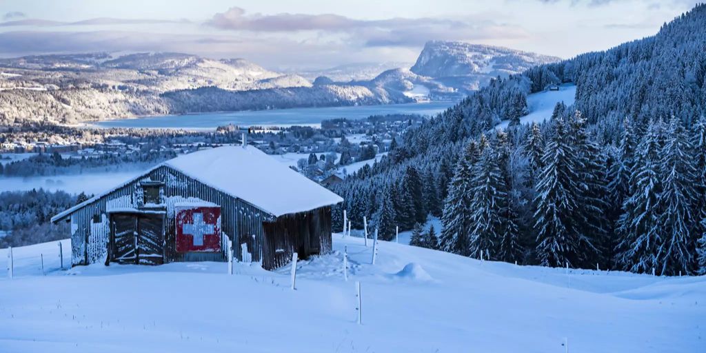 Am Samstag schneits bis ins Flachland