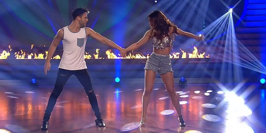 Luca Hänni und Christina tanzen bei «Let's Dance».