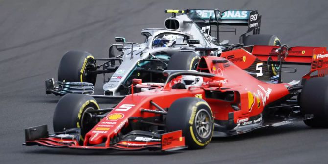 Ferrari Mercedes Formel 1