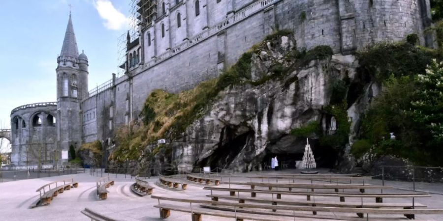 Nimmt Corona-Kranke auf: Die Wallfahrtstätte in Lourdes