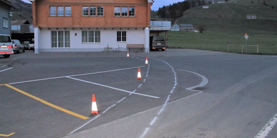 Driftspur in Brülisau.