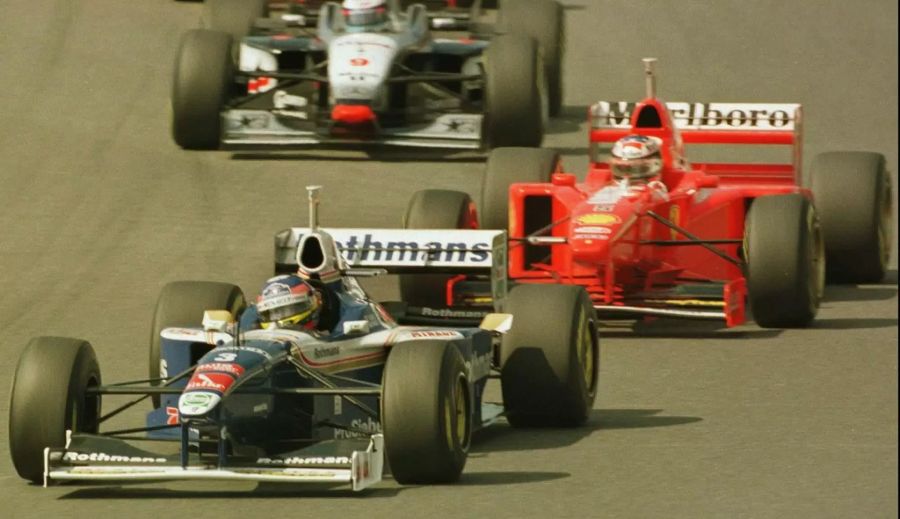 mcihael Schumacher Villeneuve 1997