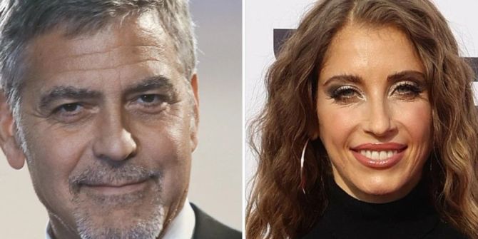 Cathy Hummels George Clooney