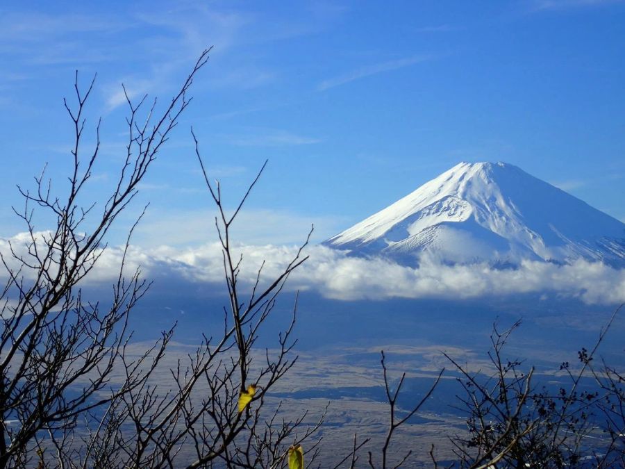 Fujiyama Berg Vulkan Japan Hakone