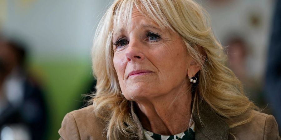 Positiv auf das Coronavirus getestet: Die First Lady der USA, Jill Biden.
