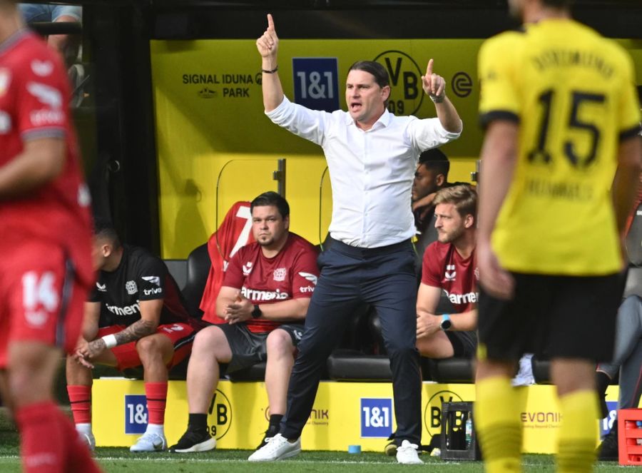 Trainer Gerardo Seoane kommt mit seinem Team bisher nicht auf Touren.