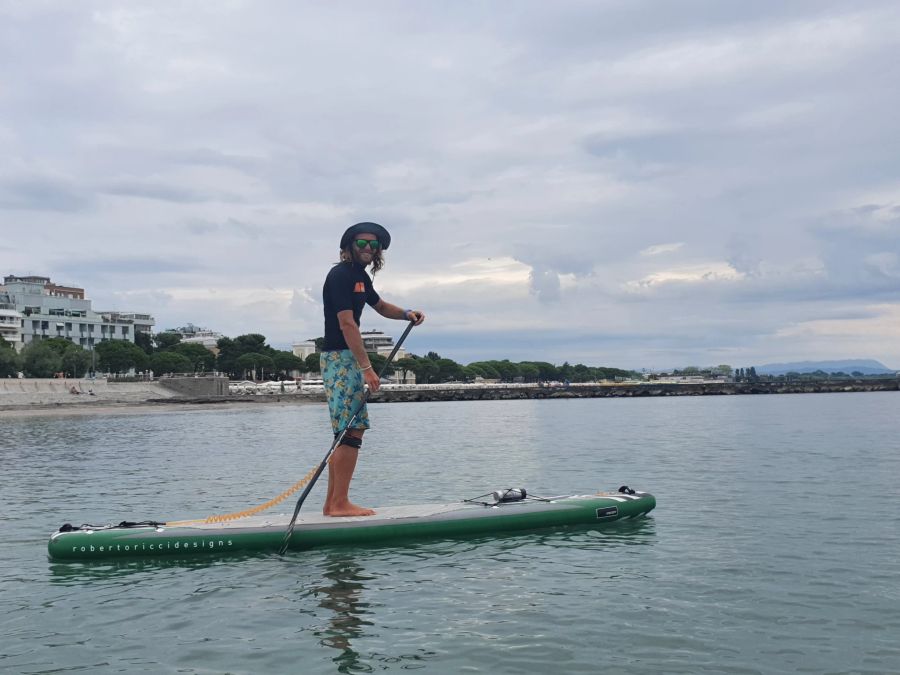 Stand-up-Paddle Lagune Grado Italien