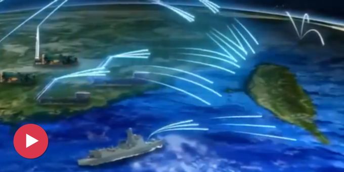 Drohen mit Eroberung - China-Medien simulieren Angriff auf Taiwan
