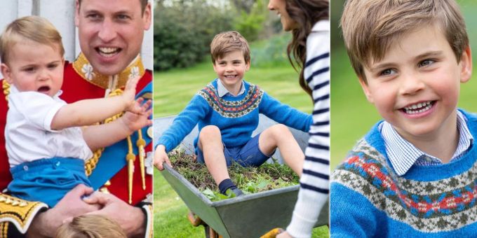 Prinz Louis - Diese Geburtstagsbilder hat nicht Herzogin Kate gemacht