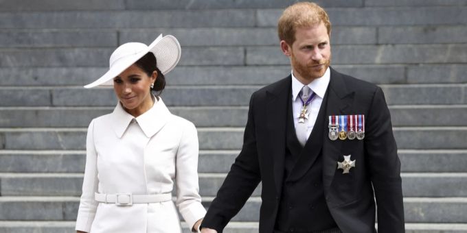 So kennen wir Prinz Harry und Meghan Markle eigentlich. Harry Meghan Markle