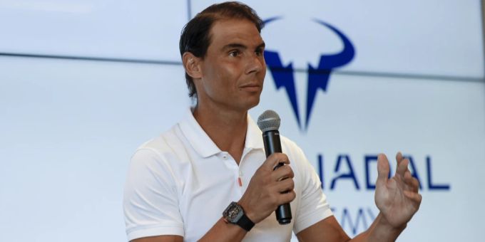 Tennis-Star Rafael Nadal hat seinen Rücktritt für 2024 angekündigt Rafael Nadal
