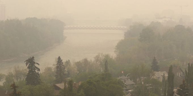 Waldbrände - Luftqualität in Alberta sinkt auf Rekord-Tief