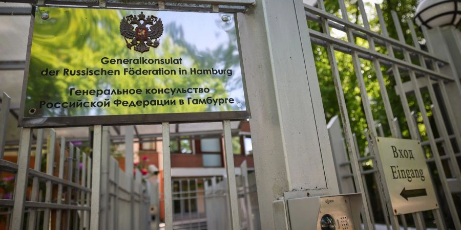 Das Generalkonsulat der Russischen Föderation in Hamburg.