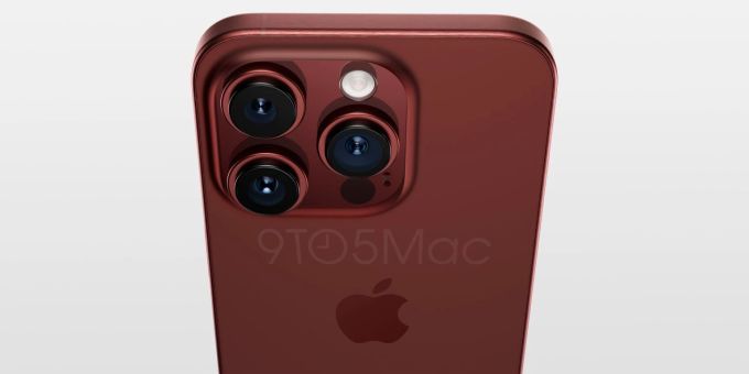 Auch mit zumindest einer neuen Farbe ist zu rechnen. iPhone 15 Pro Red