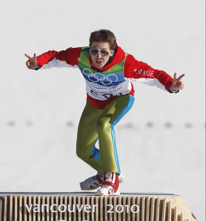 Simon Ammann an den Olympischen Spielen in Vancouver 2010. Olympia 2022