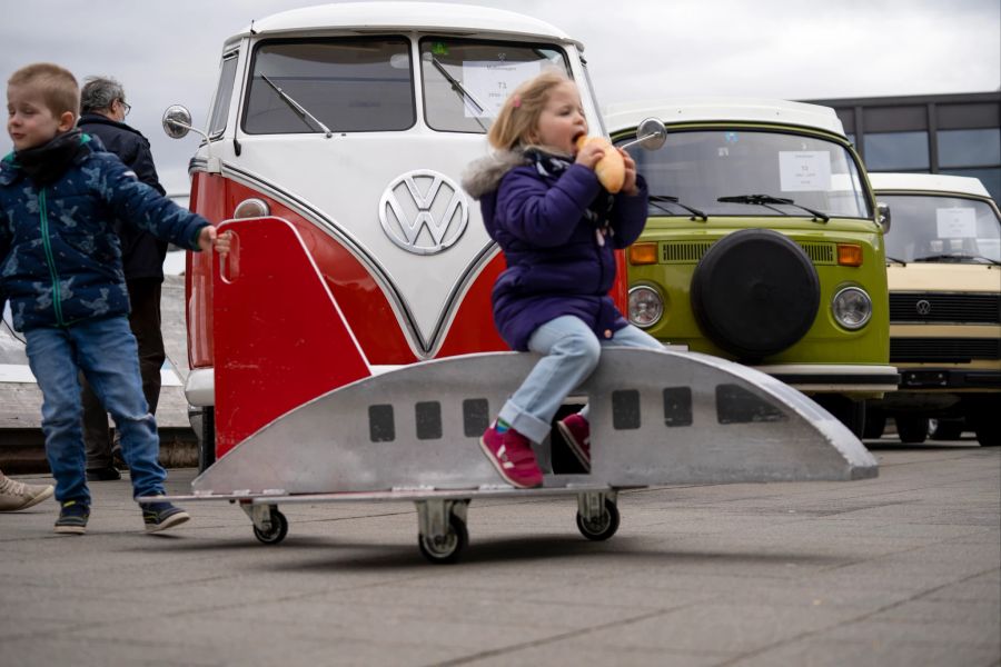 Bulli und Brötchen: An den Camping Days im Verkehrshaus findet jeder etwas, das ihn begeistert.