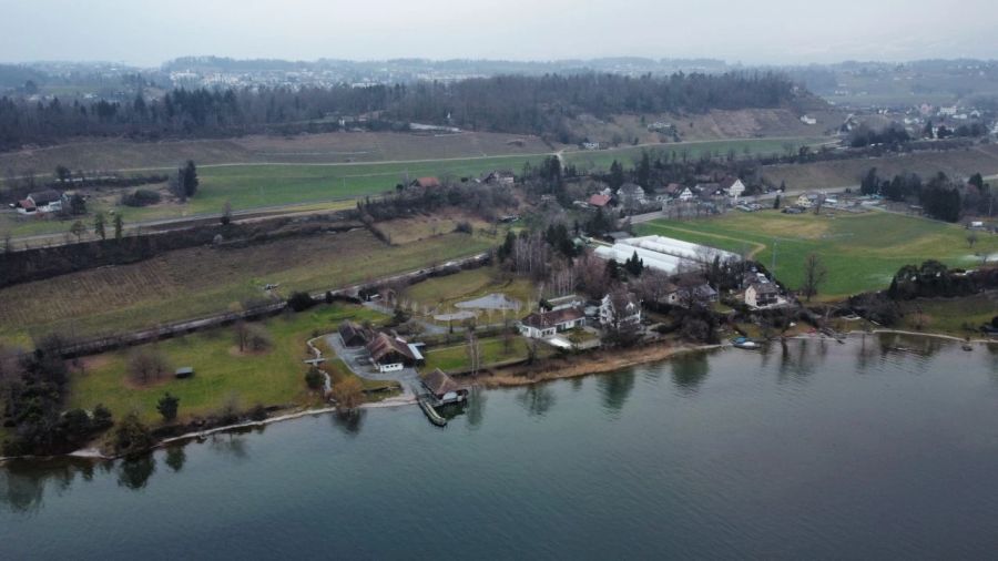 Das Landgut von Tina Turner in Stäfa ZH am Zürichsee.