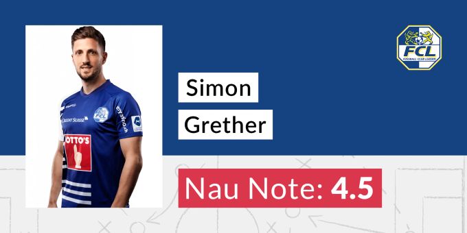 Die Note für Simon Grether vom FC Luzern. Simon Grether
