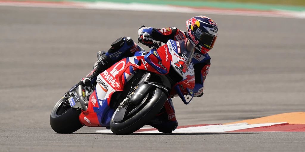 Johann Zarco sets the best time at the MotoGP Austin